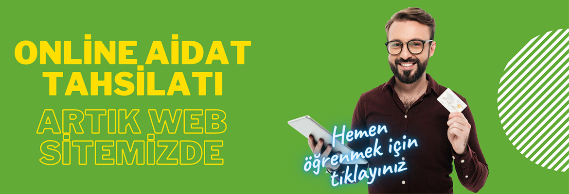 ONLİNE AİDAT ÖDEME SİSTEMİ