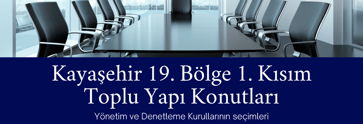 Yeni YK ve DK Duyuru
